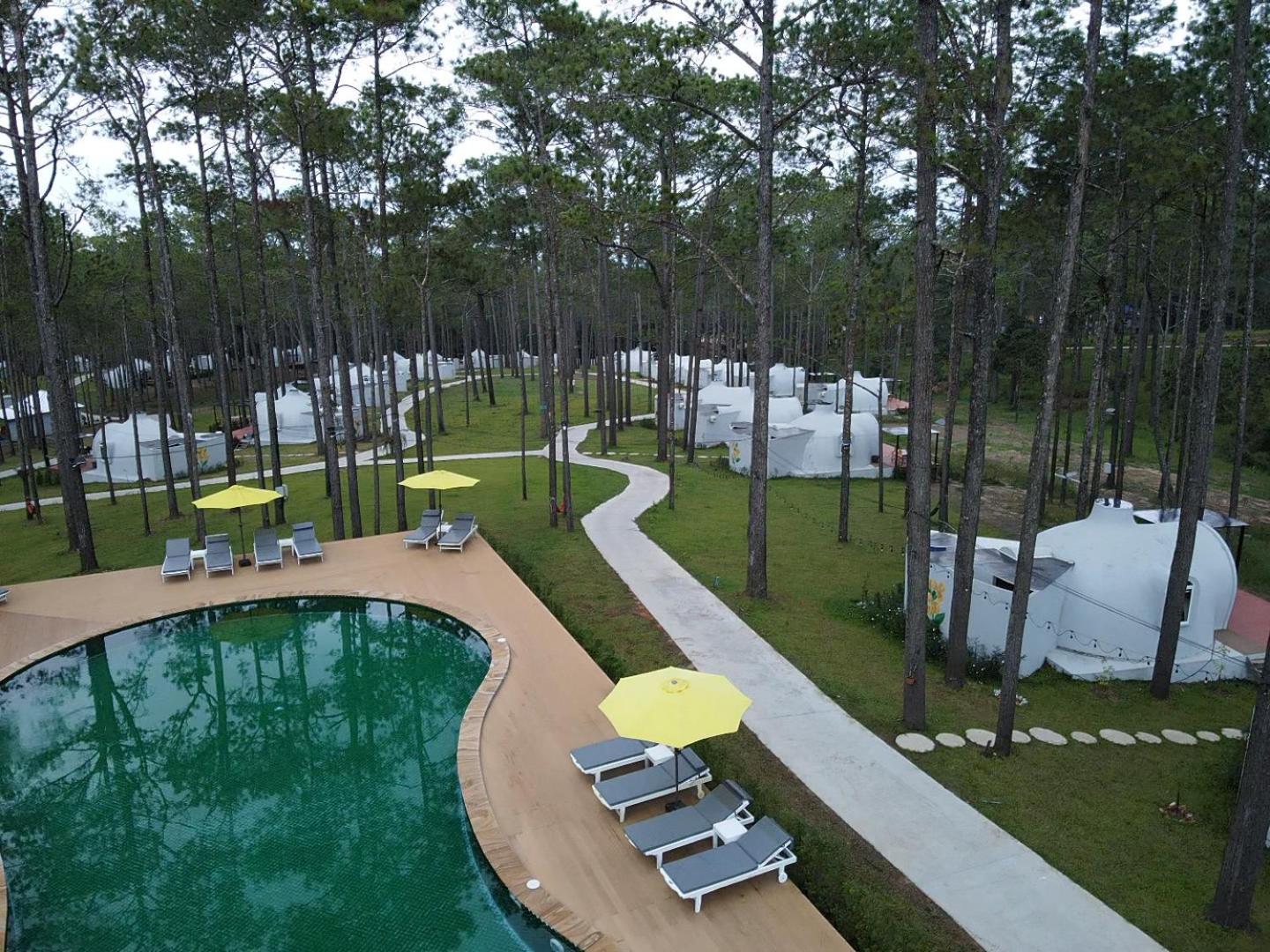 Romdoul Kirirom Resort By Ehm Kampong Speu Exterior foto